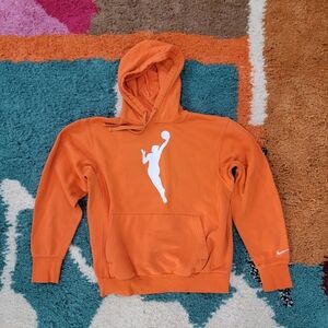 Orange Nike WNBA Hoodie (Size: Small)
